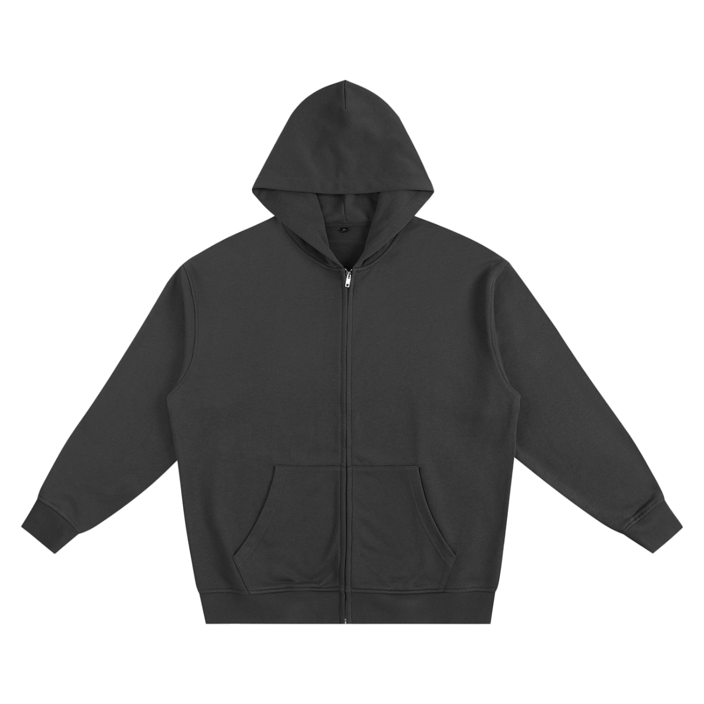 BOXY ZIP UP HOODIE